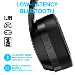 Headphones GT100 Noise Cancelling 2.4G Wireless Headset Over Ear 5.4 Earphone