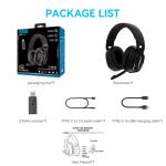 Headphones GT100 Noise Cancelling 2.4G Wireless Headset Over Ear 5.4 Earphone